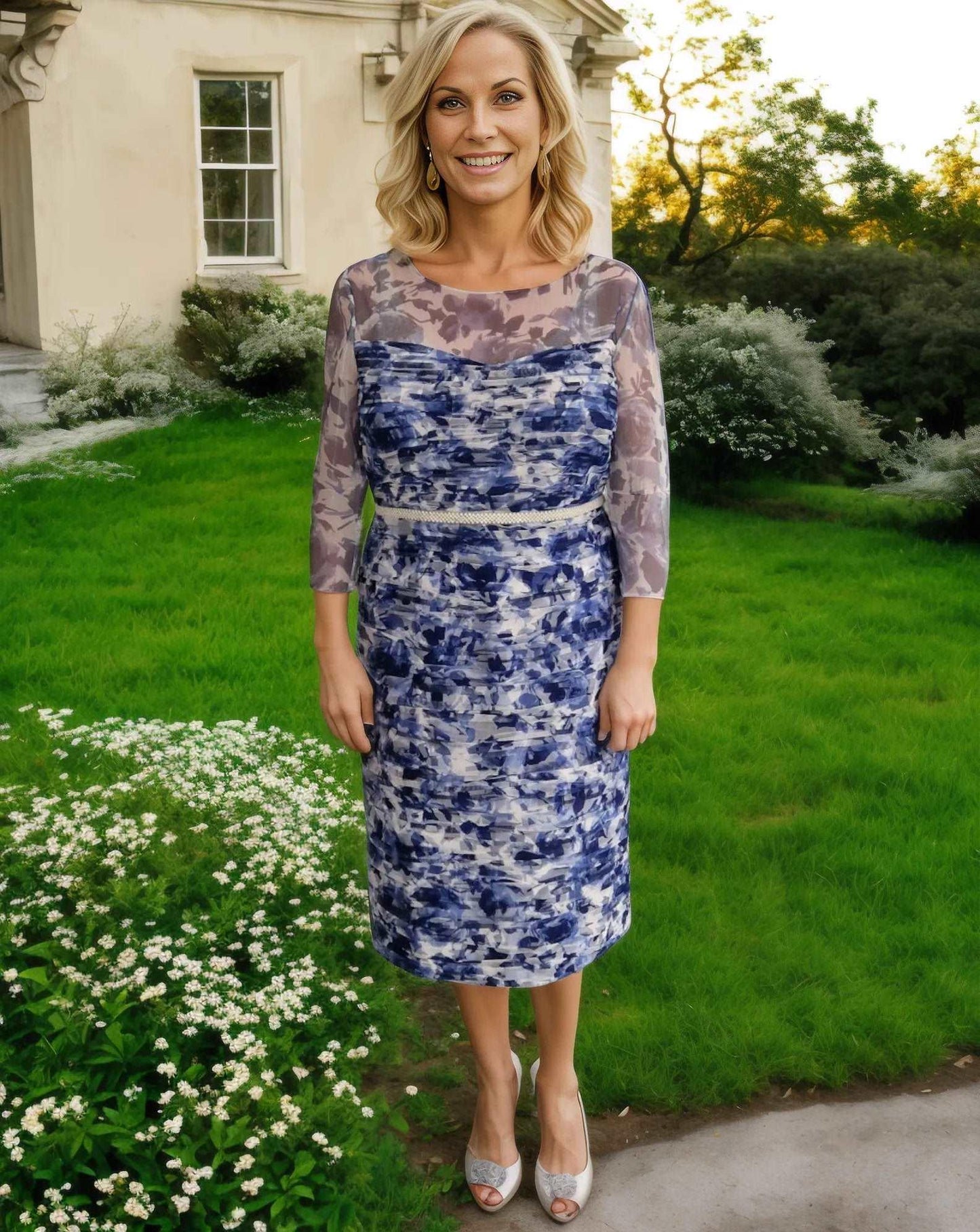 Condici Dress & Jacket Navy 71090 - Signature Dress