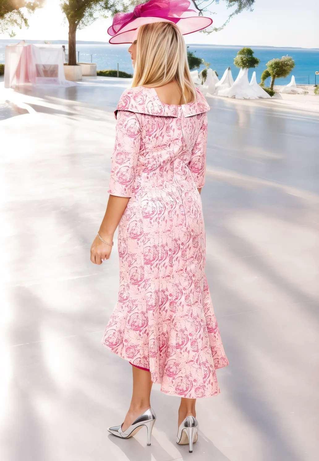 Ispirato Dress Pink ISH824007 - Signature Dress