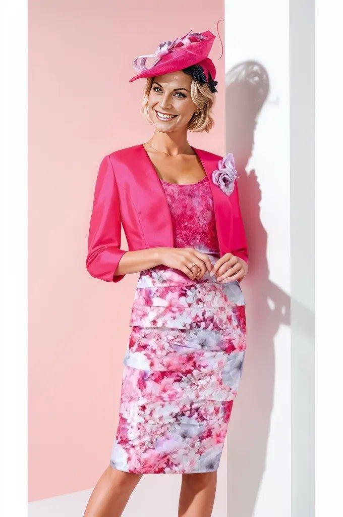Ispirato Dress & Jacket Pink IW925 - Signature Dress