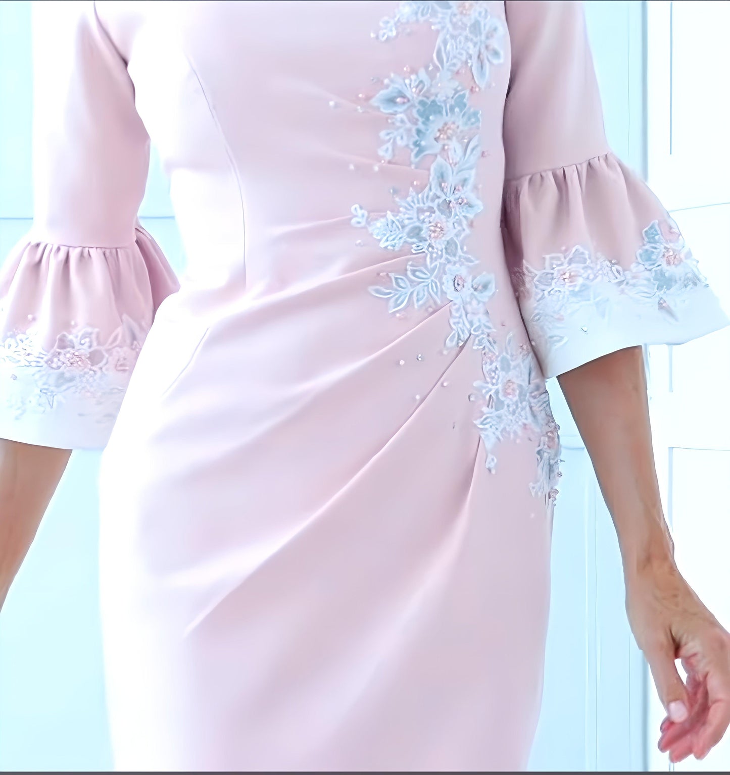 John Charles Dress Blush 66303 - Signature Dress