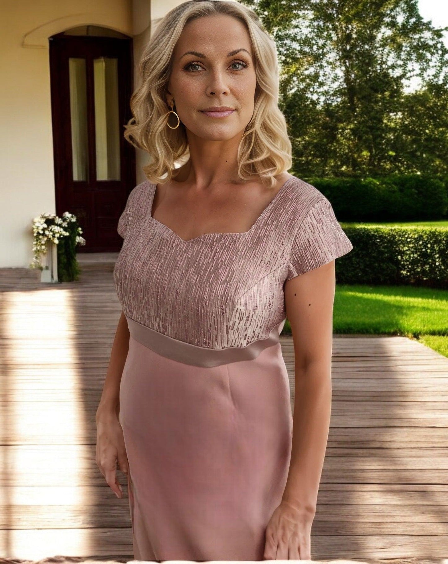 Lexus Dress & Jacket Blush 1147 - Signature Dress
