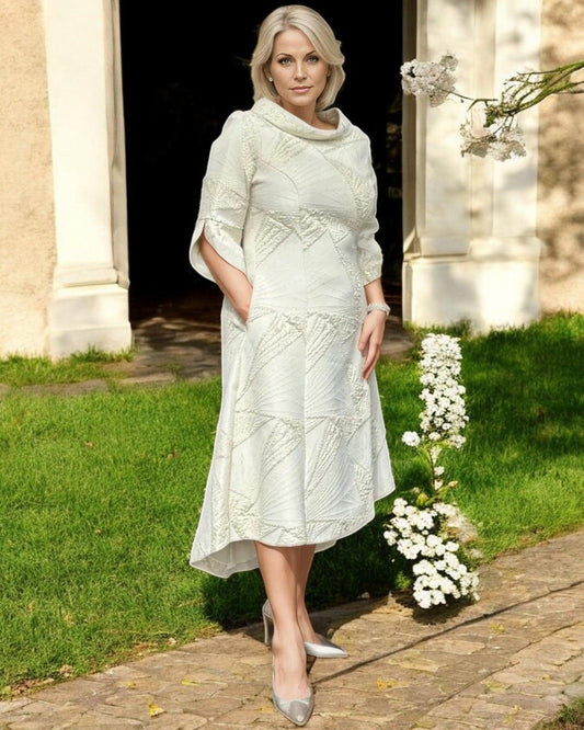 Lizabella Dress 2477 champagne - Signature Dress