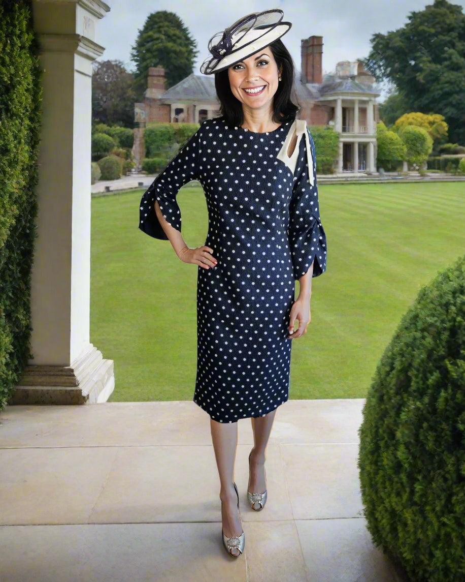 Lizabella Dress 2548 Navy - Signature Dress