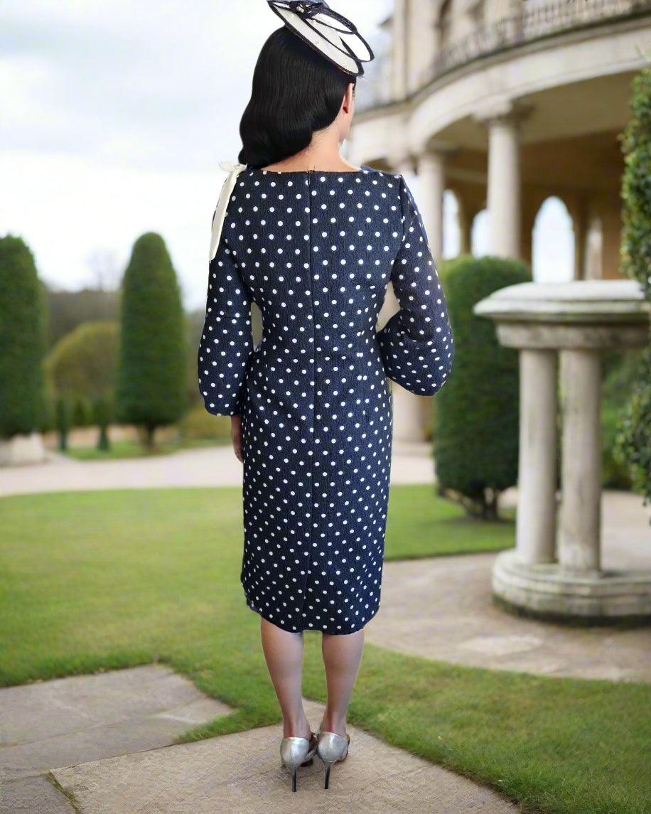 Lizabella Dress 2548 Navy - Signature Dress