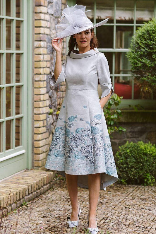 Lizabella Dress Silver 2500 - Signature Dress
