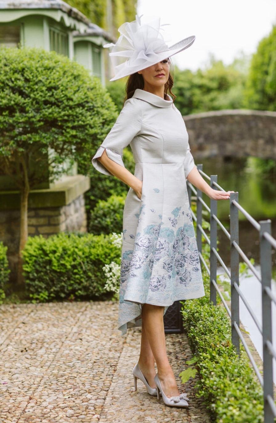 Lizabella Dress Silver 2500 - Signature Dress