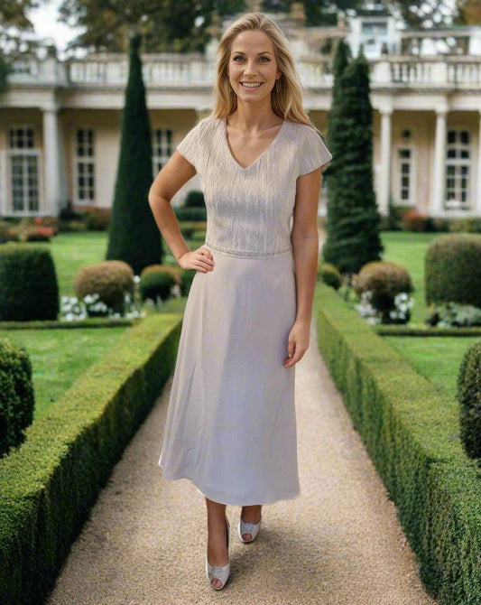 Lizabella Dress & Jacket Champagne 7195 - Signature Dress