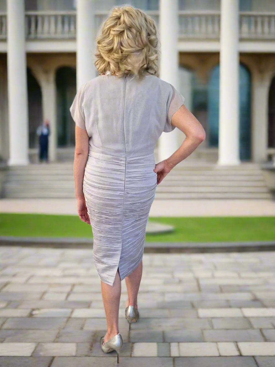 Lizabella Dress and Jacket Silver 2357 - Signature Dress