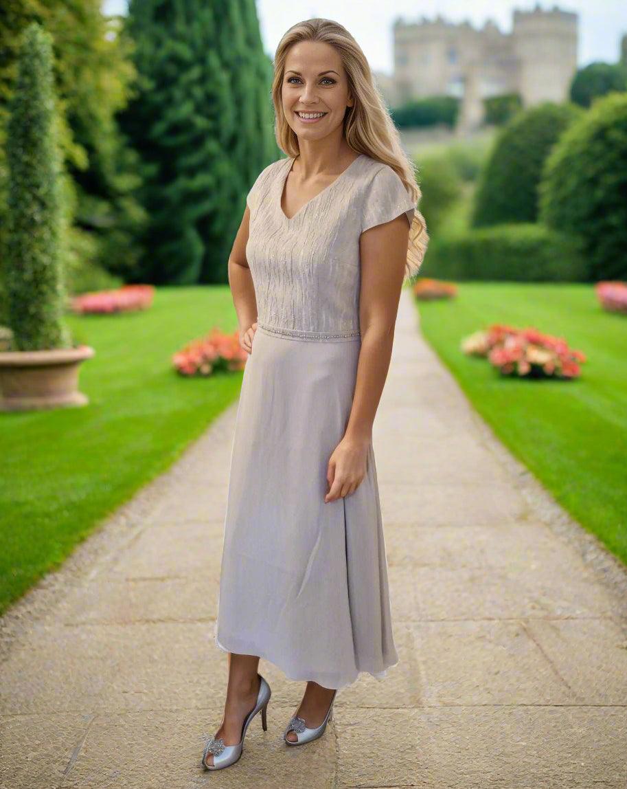 Lizabella Dress & Jacket Champagne 7195 - Signature Dress