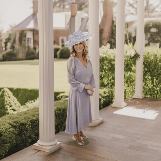 Lizabella Dress Silver 2470 - Signature Dress