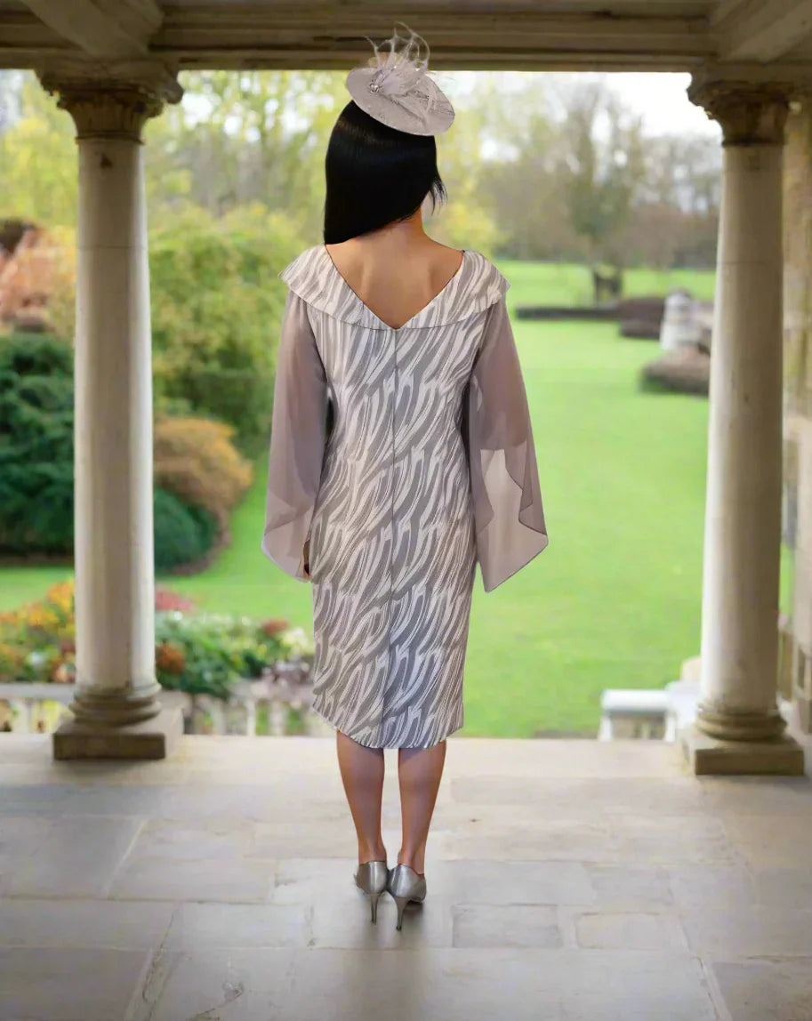 Lizabella Dress 2317 Taupe - Signature Dress