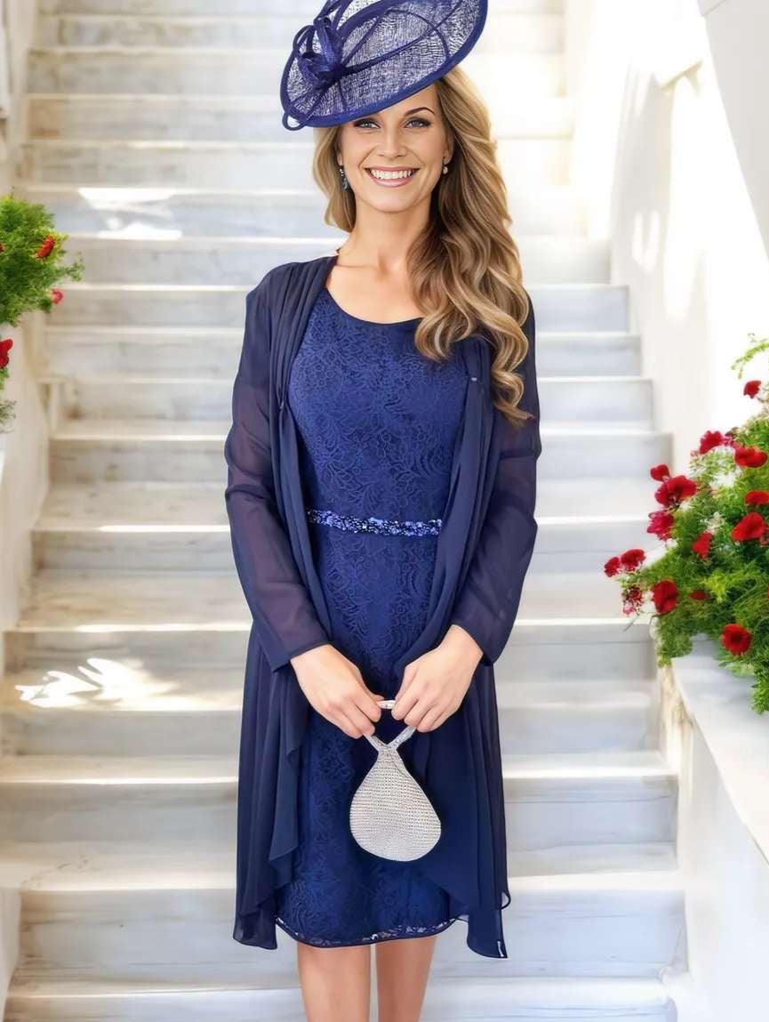 Mascara Navy MC185184 - Signature Dress