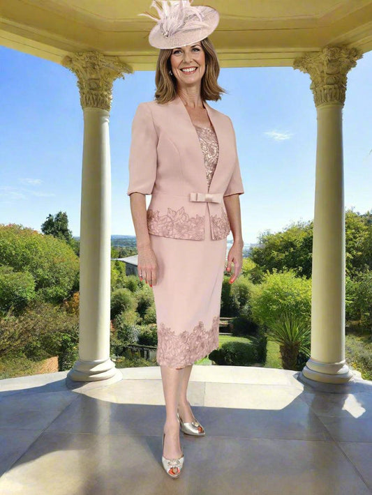 Couture Club Dress & Jacket Pink 4G279 - Signature Dress
