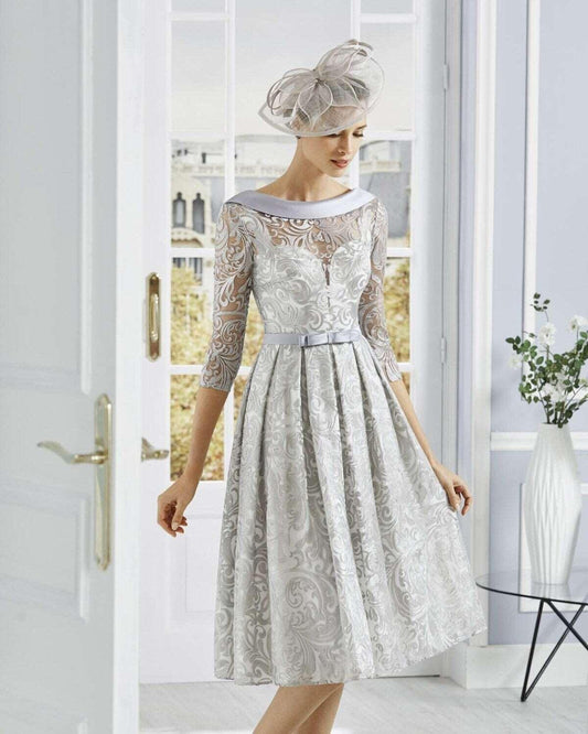 Couture Club Dress Silver 4G150 - Signature Dress