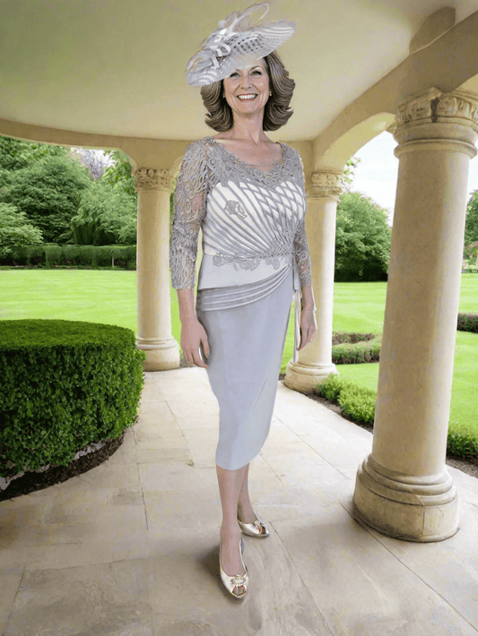 Couture Club Dress 4G158 Steel - Signature Dress