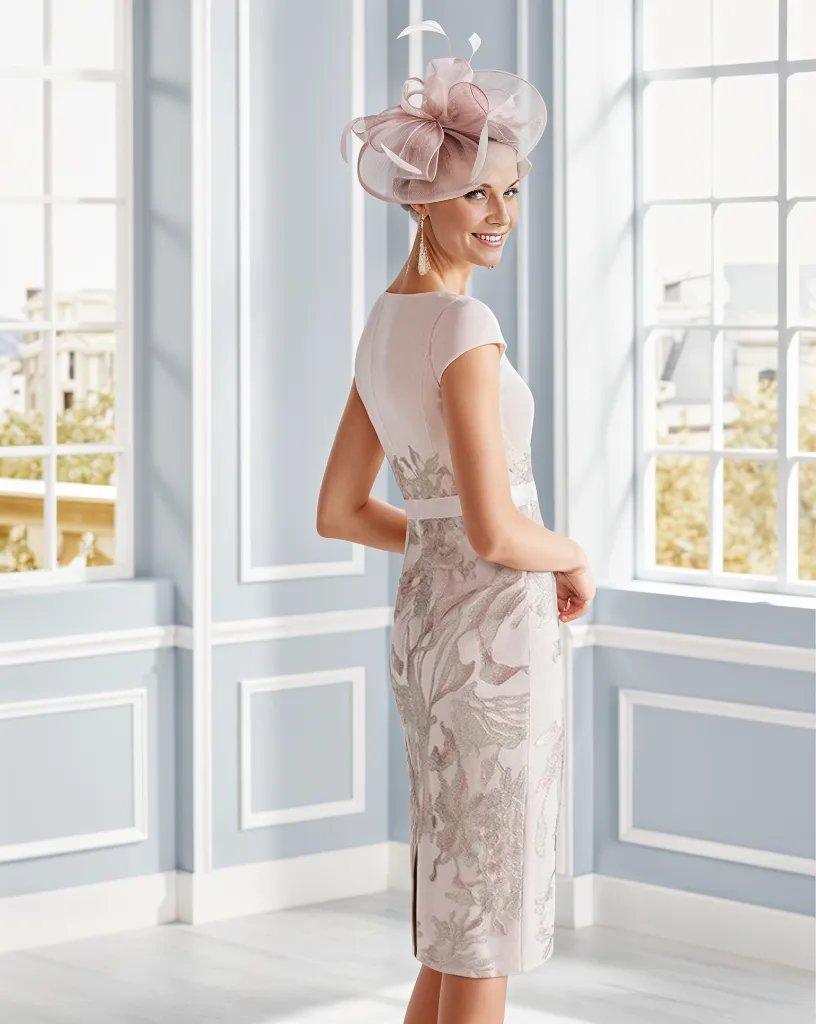 Couture Club Dress Blush 4G291 - Signature Dress