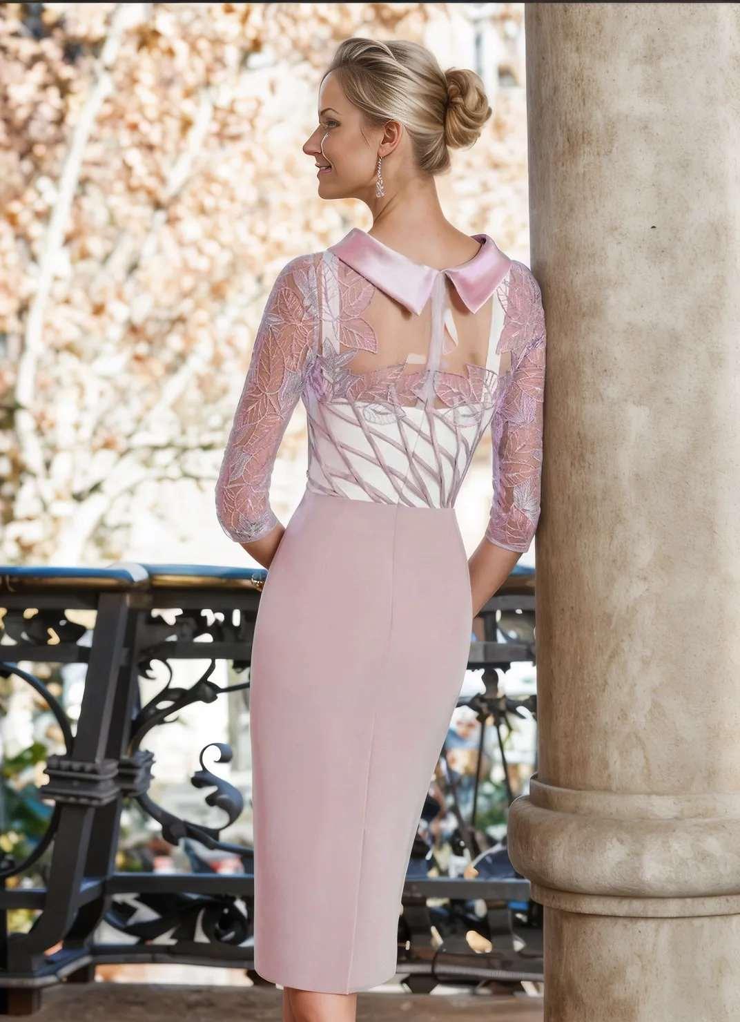 Couture Club Dress Pink 4G159 - Signature Dress