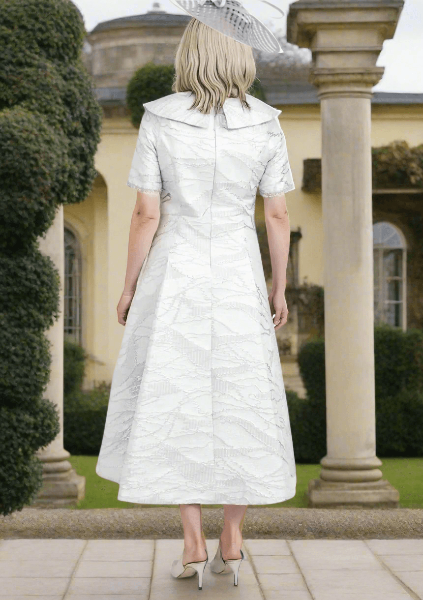 Lizabella Dress 2984 silver - Signature Dress