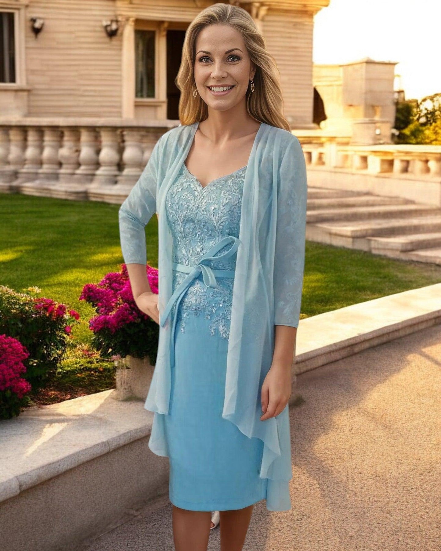 Veni Infantino Dress & Jacket Mint 991149 - Signature Dress