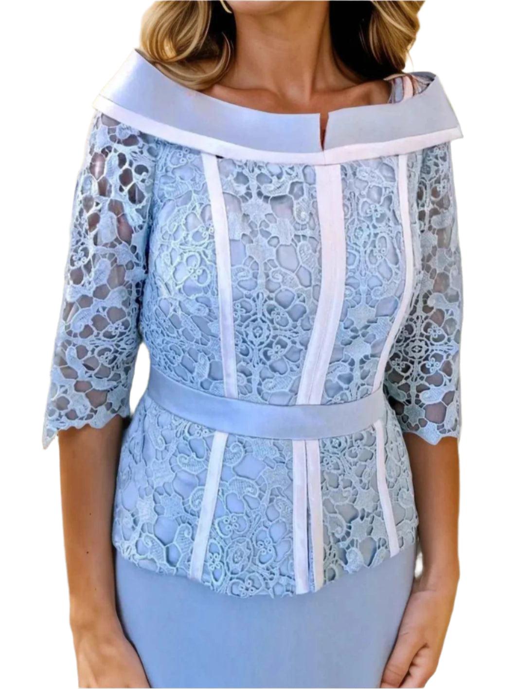 Veni Infantino Dress Blue 991156 - Signature Dress