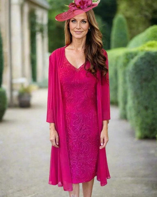 Veni Infantino Dress & Jacket Pink 991111 - Signature Dress