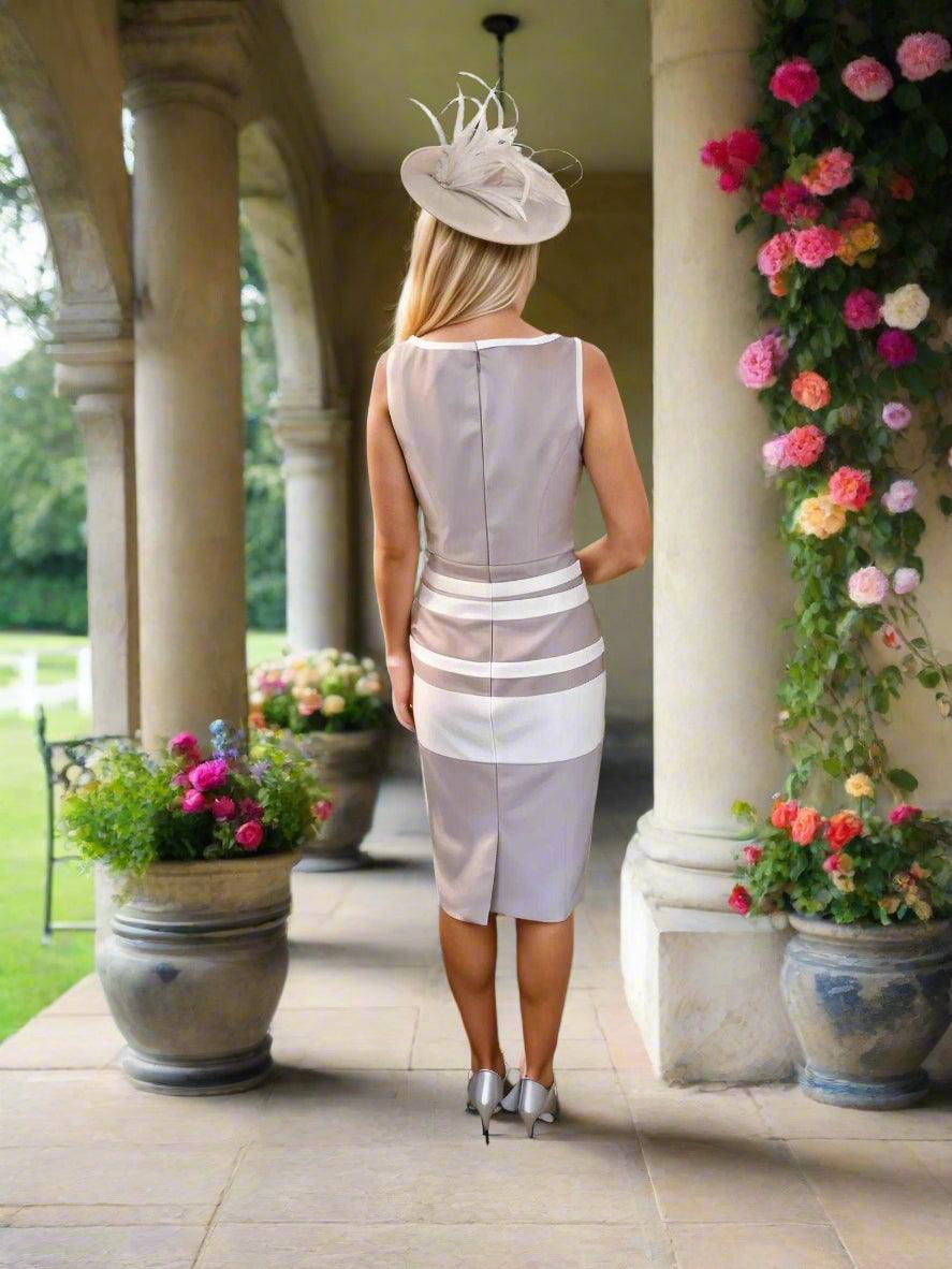 Veni Infantino Dress & Jacket Taupe 991160 - Signature Dress