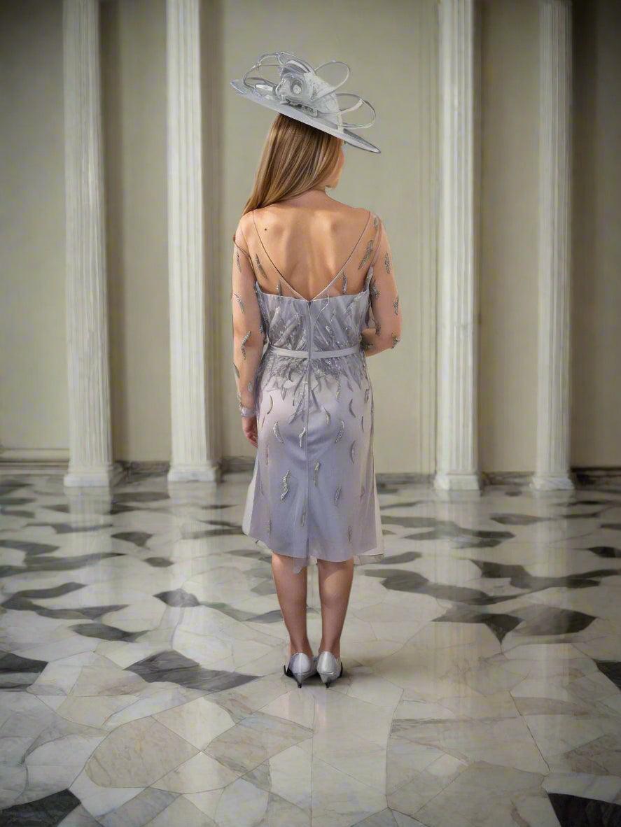 Veni Infantino Dress Silver 991119 - Signature Dress