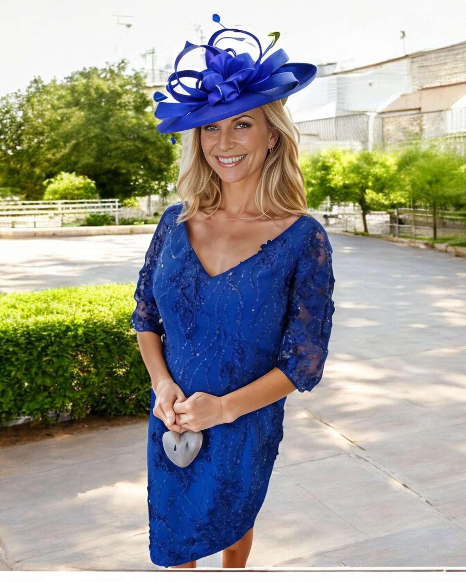 Veromia Dress Cobalt VO4999 - Signature Dress