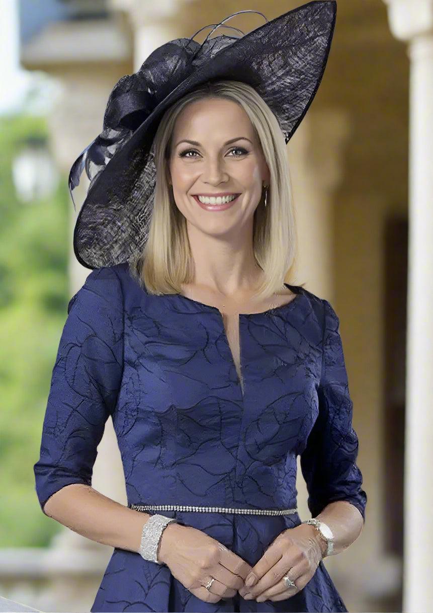 Veromia Dress Navy VO8128 - Signature Dress