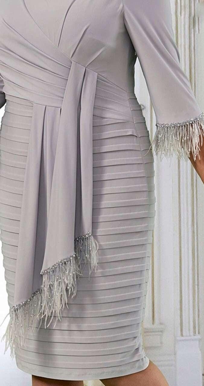 Veromia Dress Silver DU445 - Signature Dress