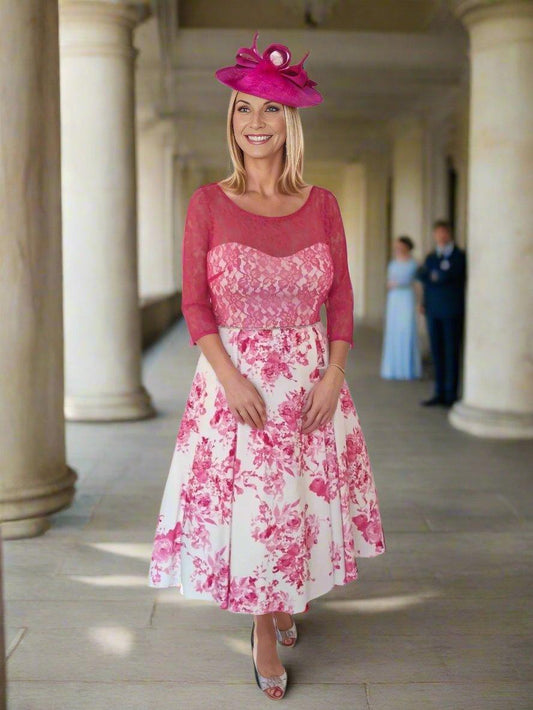 Veromia Dress Pink VO9178 - Signature Dress