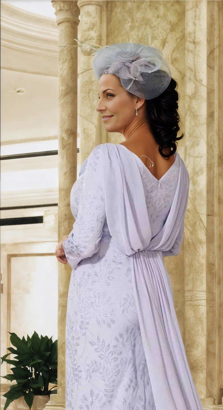 Veromia Dress DU359 Lavender - Signature Dress