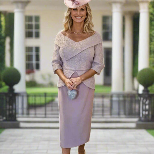 Veromia Dress Pink VO7705 - Signature Dress