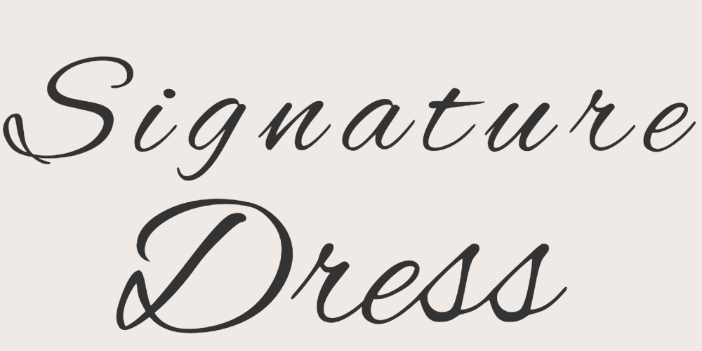 Book Appointment - Signature Dress
