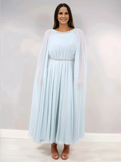 Veni Infantino Dress and Cape Crystal Blue 991711 - Signature Dress