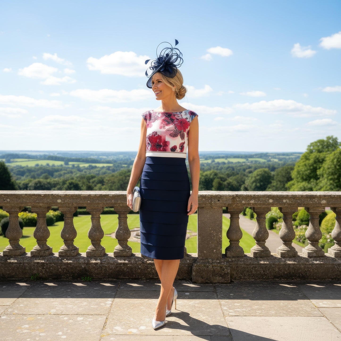 Condici Dress & Jacket 71052 Navy