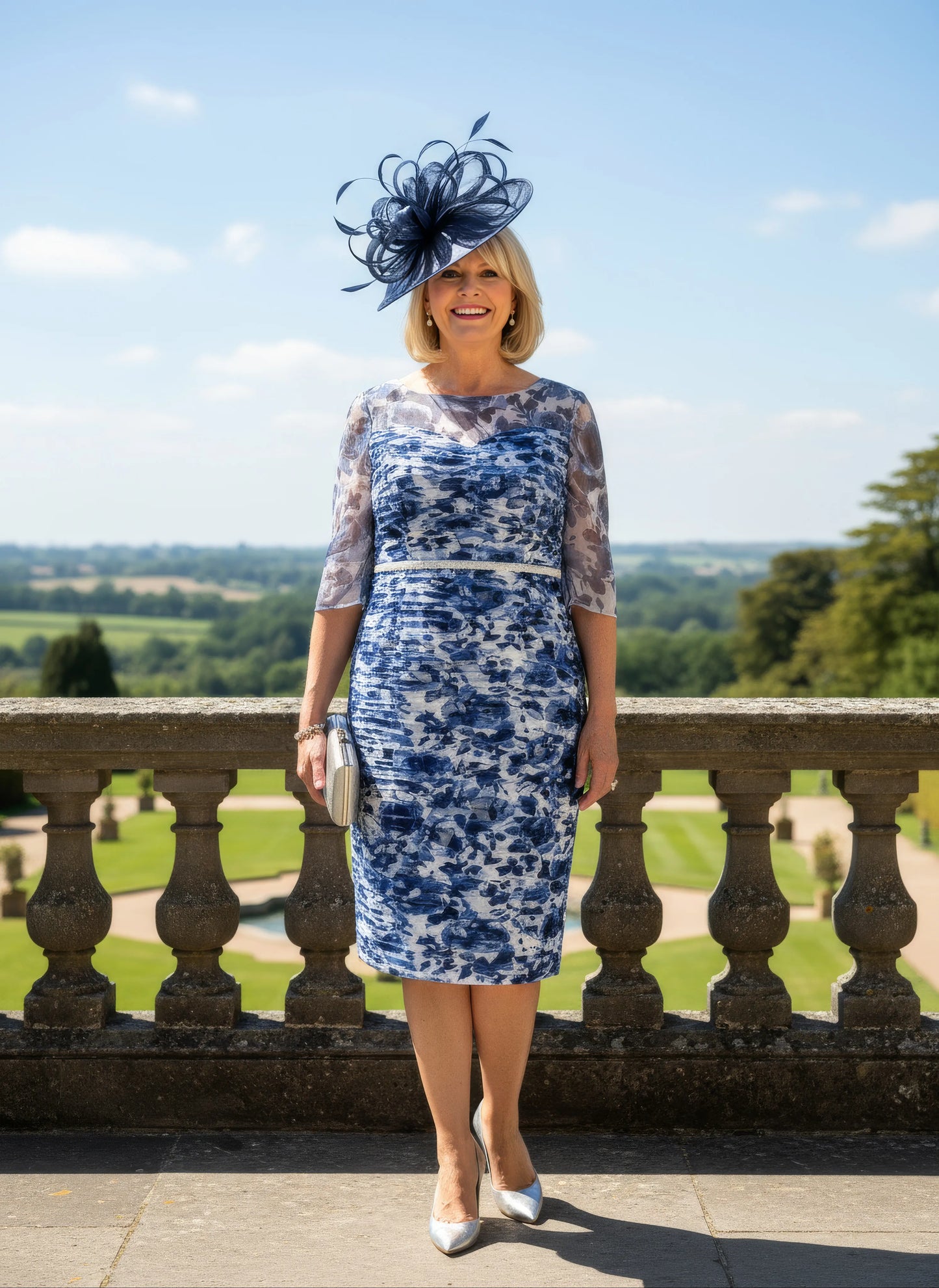 Condici Dress & Jacket Navy 71090