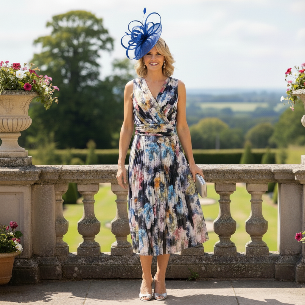 Condici 71098 Blue mother of the bride outfit