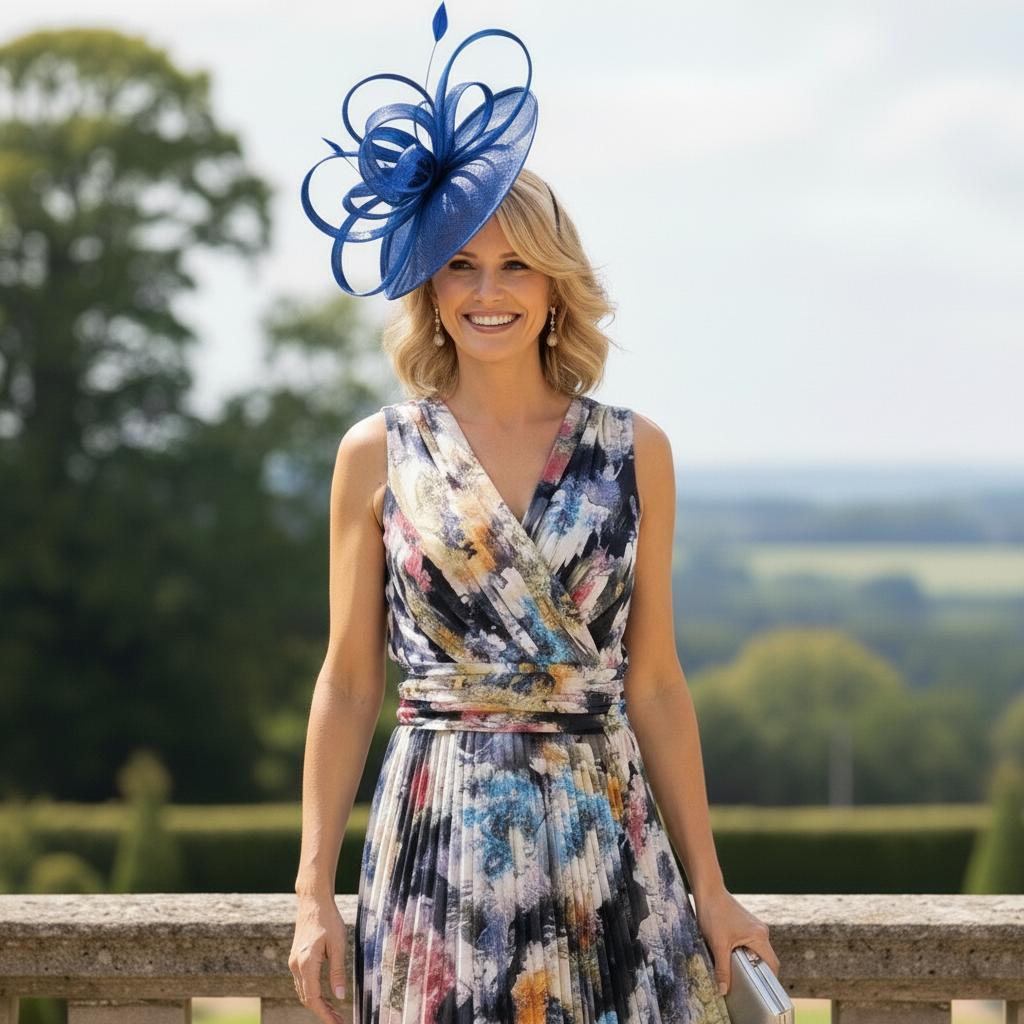 Condici 71098 Blue mother of the bride outfit