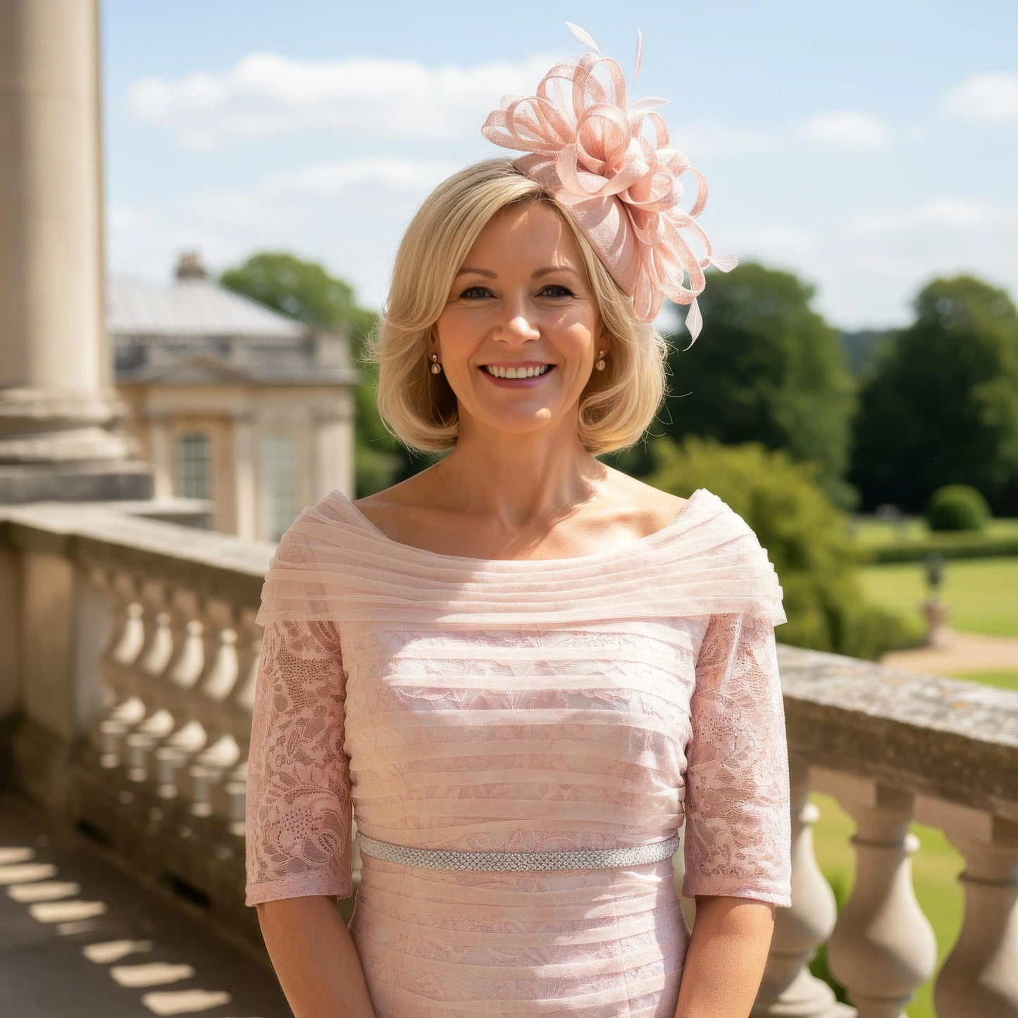 Ispirato ISA823 blush pink Mother of the bride dress