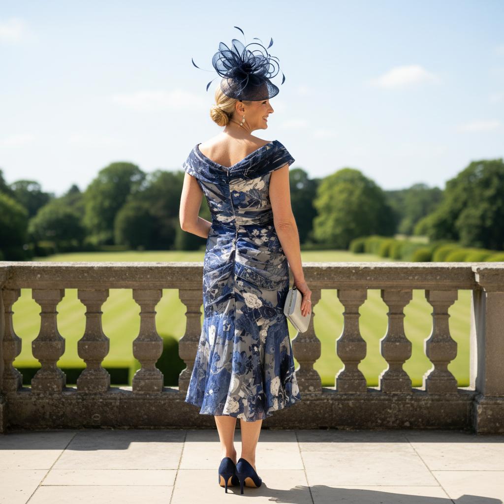 John charles navy mother of the bride dress. Signature Dress