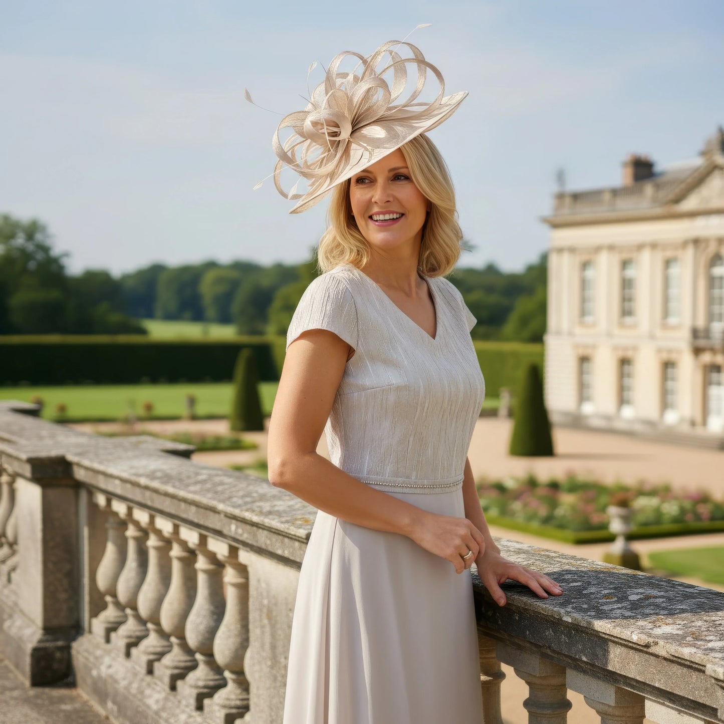 Lizabella Dress & Jacket Champagne 7195