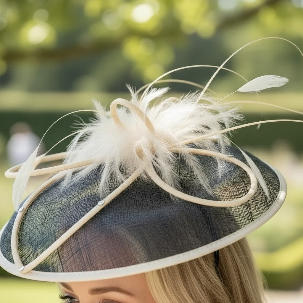 Navy Mother of the Bride Hatinator
SC21 Wide Brim - Signature Dress