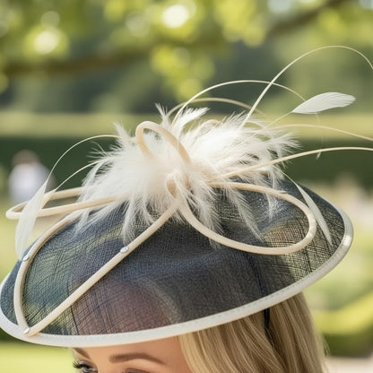 Navy Mother of the Bride Hatinator
SC21 Wide Brim - Signature Dress
