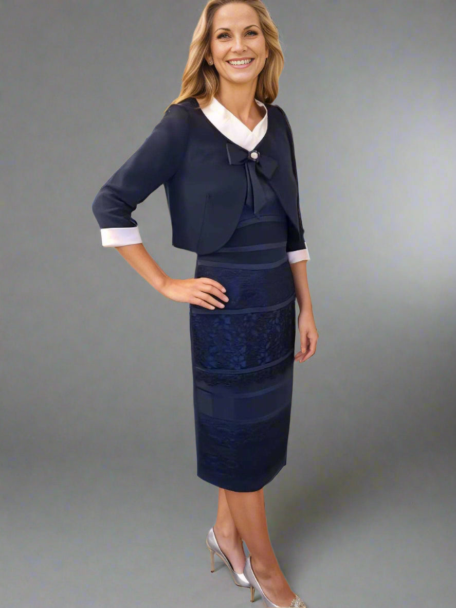 Veni Infantino Navy 991118 - Signature Dress
