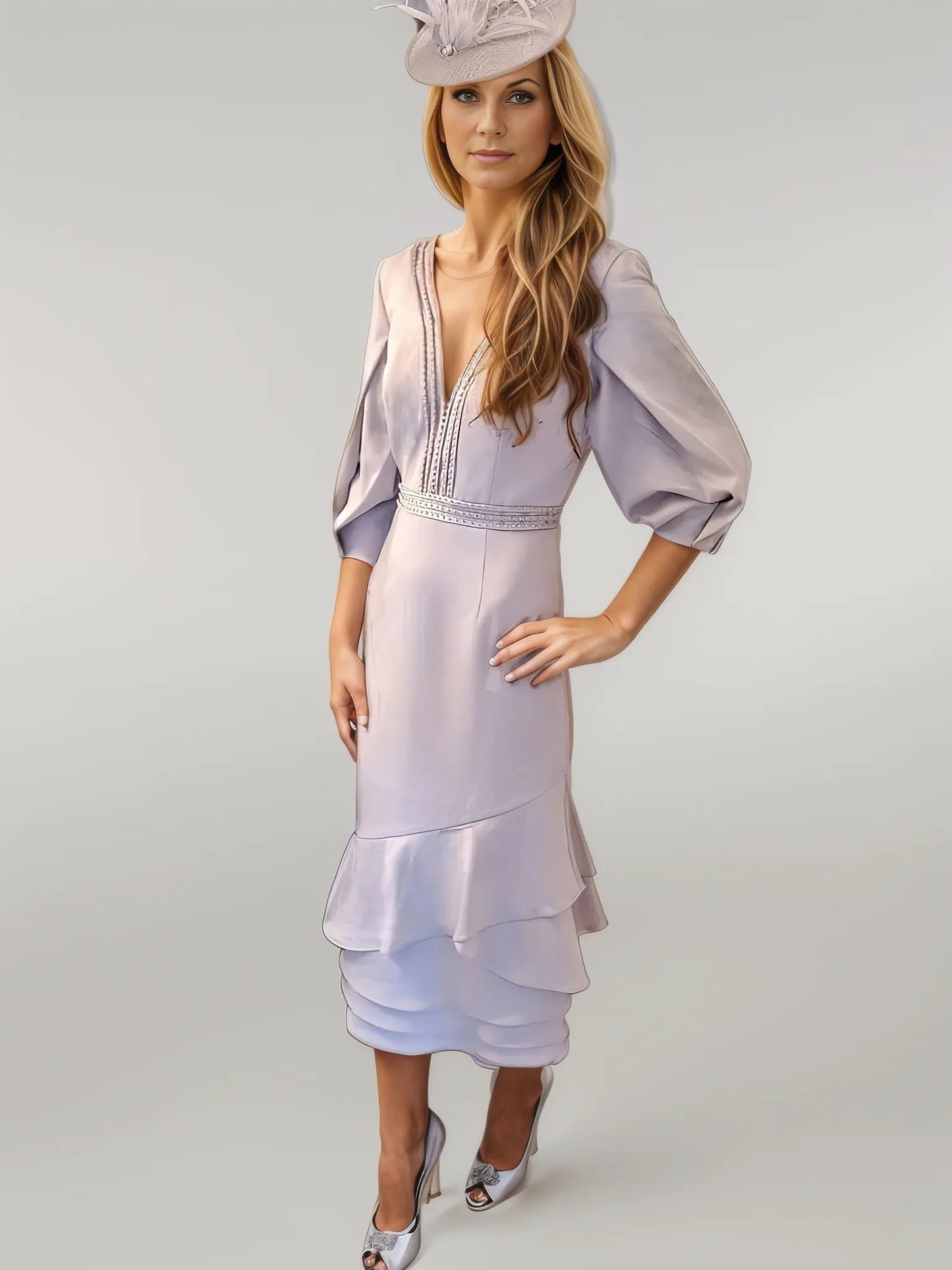 Veni Infantino Light Taupe 991110 - Signature Dress