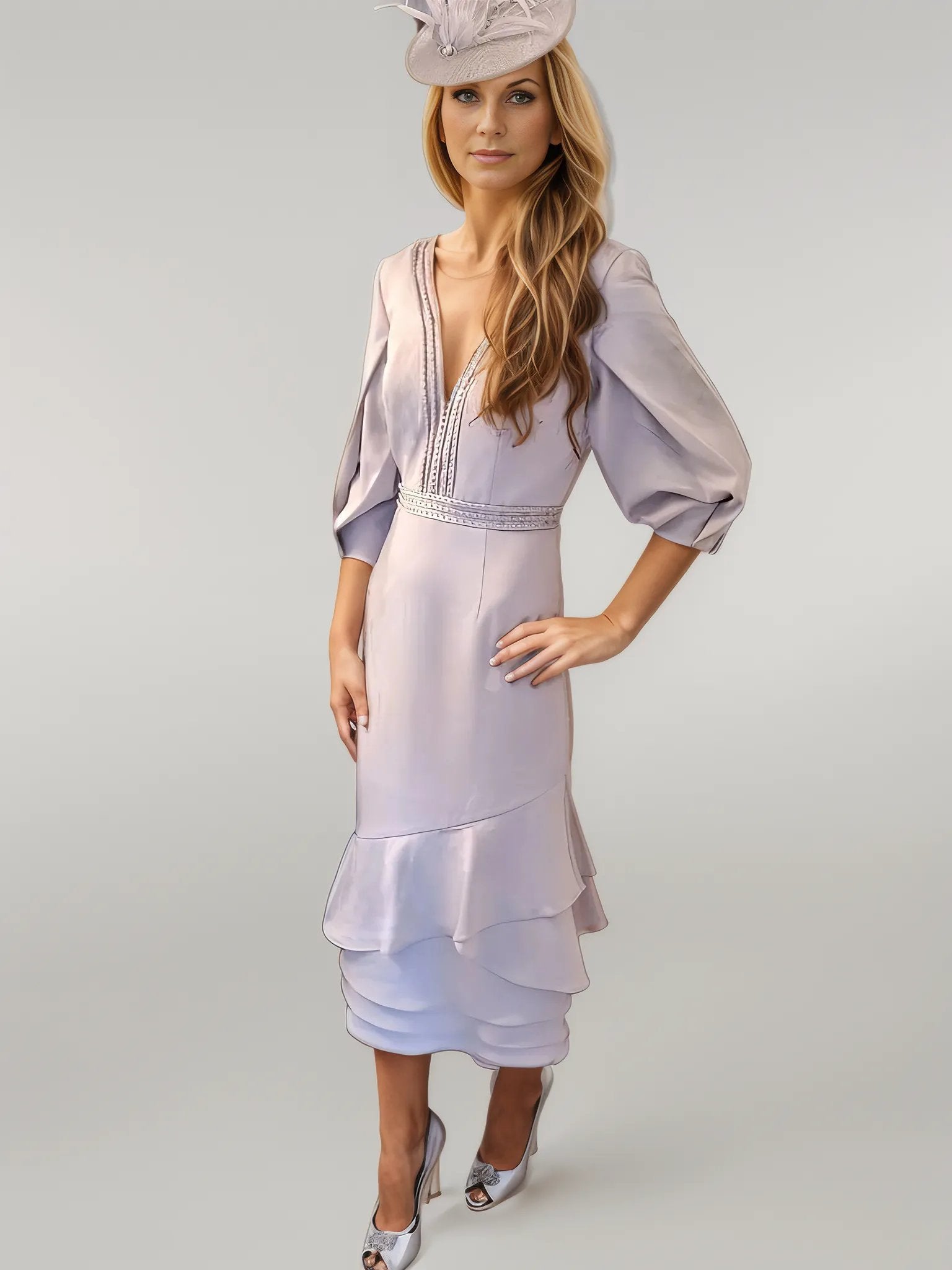 Veni Infantino Light Taupe 991110 - Signature Dress