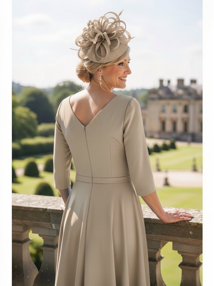 Ispirato ISL805 Taupe Mother of the Bride Dress