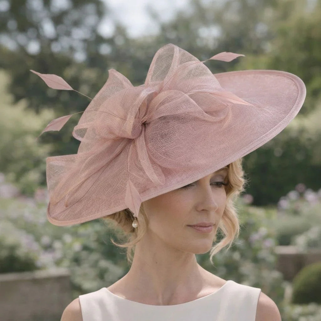 Blush Pink Fascinator - J Bees Millinery