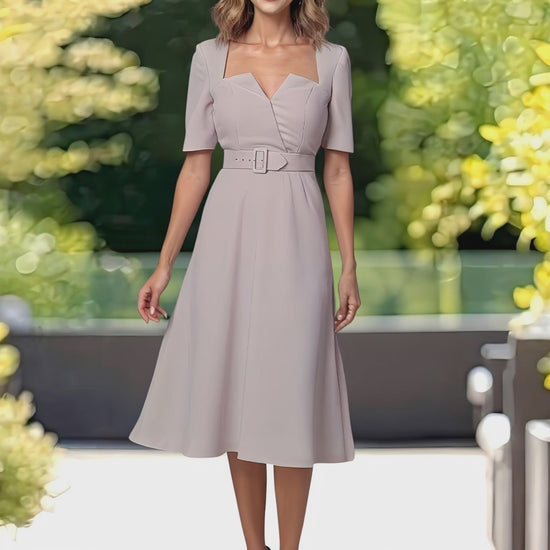 Veni Infantino Taupe Tea 991152 Mother of the bride dress